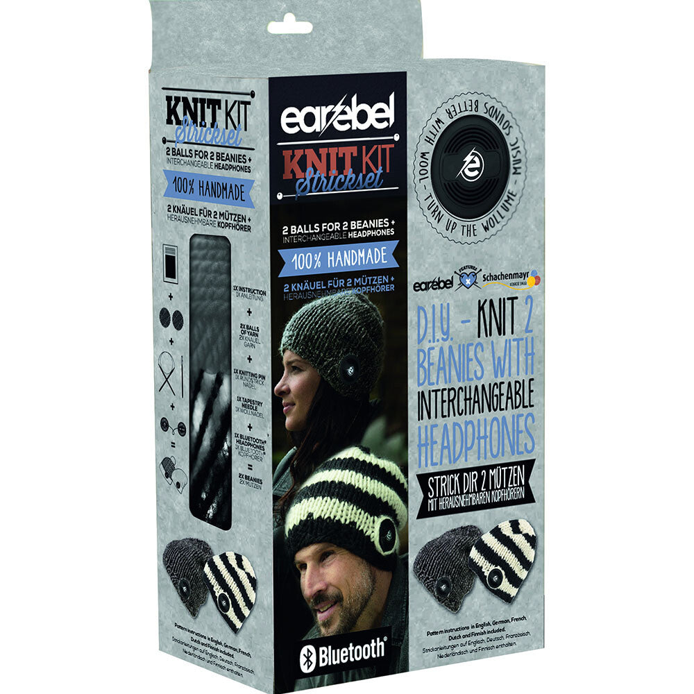 SMC Earebel KnitKit Bluetoothlu Bere Kiti Açık Gri - 00001